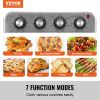 VEVOR 7-IN-1 Air Fryer Toaster Oven with Grill
