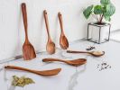 6 Piece – Heat-Resistant Wooden Cooking Spoon Set