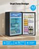 3.2 Cu.Ft, Single Door Mini Fridge with Adjustable Temperature and Glass Shelf