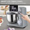 VEVOR 450W 6-Speed Stand Mixer Tilt-Head Dough Mixer, 7.4 Qt Bowl, 3 Attachments