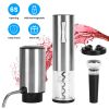 Set of 4 Includes; Electric Wine Opener, Wine Aerator, Foil Cutter, Vacuum Wine Stopper