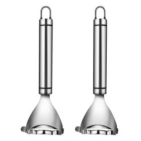 2 Pcs Stainless Steel Corn Cob Peeler Tool