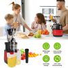 Cold Press Electric Juicer Machine with Reverse Function