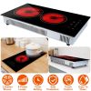 Dual Induction Burners Electric Cooktop 110V