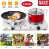2000W Dual Countertop Electric Burner with 5 Gear Temperature Control