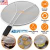13in Stainless Steel Grease Splatter Screen w/ Resting Feet