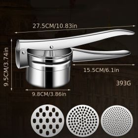 Stainless Steel Multi-purpose Manual Juicer