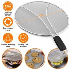 13in Stainless Steel Fine Mesh Splatter Screen