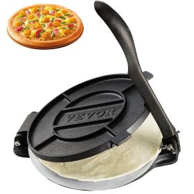 VEVOR Cast Iron Heavy Duty Tortilla Press, 8 Inch