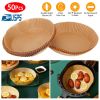 50 Pieces Disposable Non-Stick Oil-proof Air Fryer Parchment Liners, Waterproof