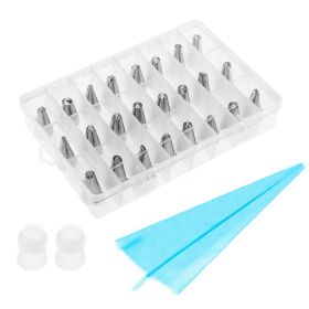 iMounTEK 24Pcs Stainless Steel Decorating Kit & Storage Case