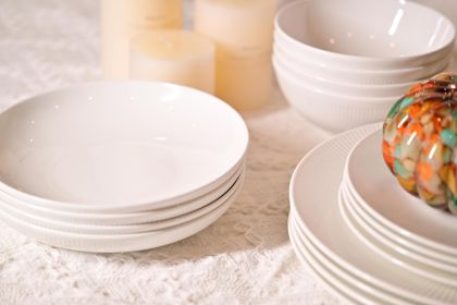 16 PCS Dandilion Bone China Dinnerware For 4