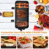 1500W - 2 in 1 Electric Indoor Grill with Removable Plate