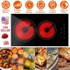 110V Dual Induction Burners Electric Cooktop