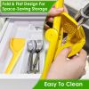 Effortless Hand Lemon Juicer with Sideways Pivot, Fold Flat Design