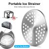 3L Stainless Steel Insulated Ice Bucket with Lid Scoop and Handle