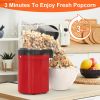 8 Cup Hot Air Popcorn Maker with Measure Cup And Butter Warmer