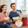8 Cup Hot Air Popcorn Maker with Measure Cup And Butter Warmer