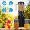 3.93In Feed Chute Cold Press Juicer Machine With Reverse Function