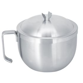 4.2 CUP Stainless Steel Large Noodle Bowl with Cover, Double‑Layer Insulated