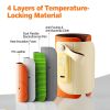 Portable 5-Temperature Adjusting Baby Milk Warmer with Fast Charge Adapter