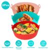 3Pcs Reusable Foldable Air Fryer Silicone Liners