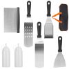 7Pcs Stainless Steel Griddle Accessories Kit, Utensil Tools