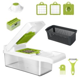 12 In 1 Vegetable Chopper With Container