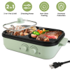 2-in-1 Electric Hot Pot & Grill Combo