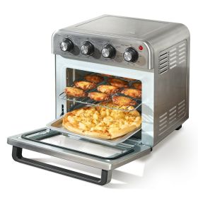 VEVOR 7-IN-1 Air Fryer Toaster Oven with Grill