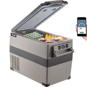 VEVOR Portable 12 Volt Refrigerator/Freezer 45L(48qt) Fast Cooling