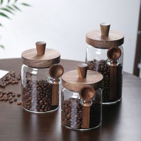 3 Pcs Glass Storage Jars with Spoons