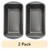 2 - Nonstick 9" x 5" x 2.7" Large Loaf Pan