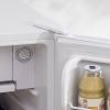 3.2 Cu.Ft Mini Fridge with Freezer, Single Door with Adjustable Thermostat