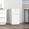3.2 Cu.Ft Double Door Mini Fridge with Freezer