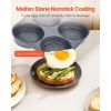 4-Cup Nonstick Egg Frying Pan