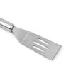 Stainless Steel Short Slotted Flat Spatula