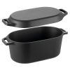 3.5 Quart Enameled Cast Iron Dutch Oven with Lid and Dual Handles