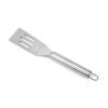 Stainless Steel Short Slotted Flat Spatula