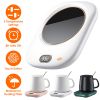 Electric Coffee Mug Warmer - Auto Shut-off, USB rechargeable, 3 Temperature Setting
