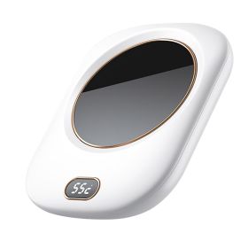 Electric Coffee Mug Warmer - Auto Shut-off, USB rechargeable, 3 Temperature Setting (Option: White)