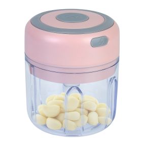 8.45OZ Mini Cordless Electric Food Chopper - Rechargeable (Option: Pink)