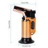 Culinary Adjustable Butane Torch Lighter, Refillable w/ Fire Lock (Gas Not Included)
