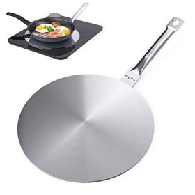RAINBEAN Heat Diffuser Simmer Ring Plate, Stainless Steel, Induction Adapter Plate For Gas Stove Glass Cooktop Converter (Option: 7.5Inch)