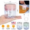 8.45OZ Mini Cordless Electric Food Chopper - Rechargeable