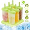 6 Pcs Plastic Popsicle Maker