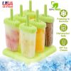 6 Pcs Plastic Popsicle Maker