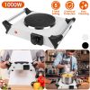 1000W Electric Single Burner Hotplate with 5 Temperature Adjustments