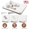 Quick Drying Stone Dish Drying Mat with Anti-Slip Stainless Steel Feet