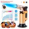 Culinary Adjustable Butane Torch Lighter, Refillable w/ Fire Lock (Gas Not Included)